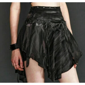Rare Lip Service Warbird Skirt Apocalypse Festival Madmax Size XL